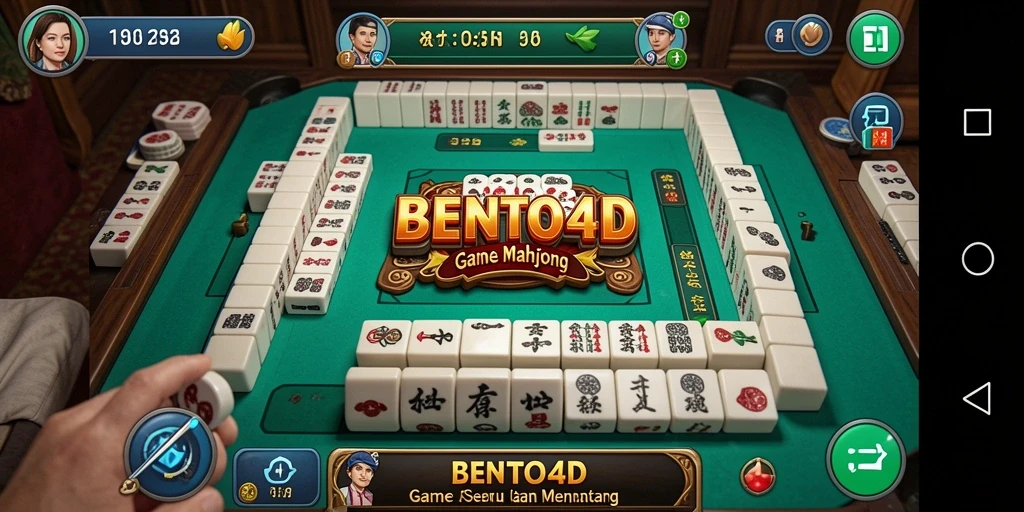 Gameplay menarik Mahjong di BENTO4D dengan grafis yang memukau.