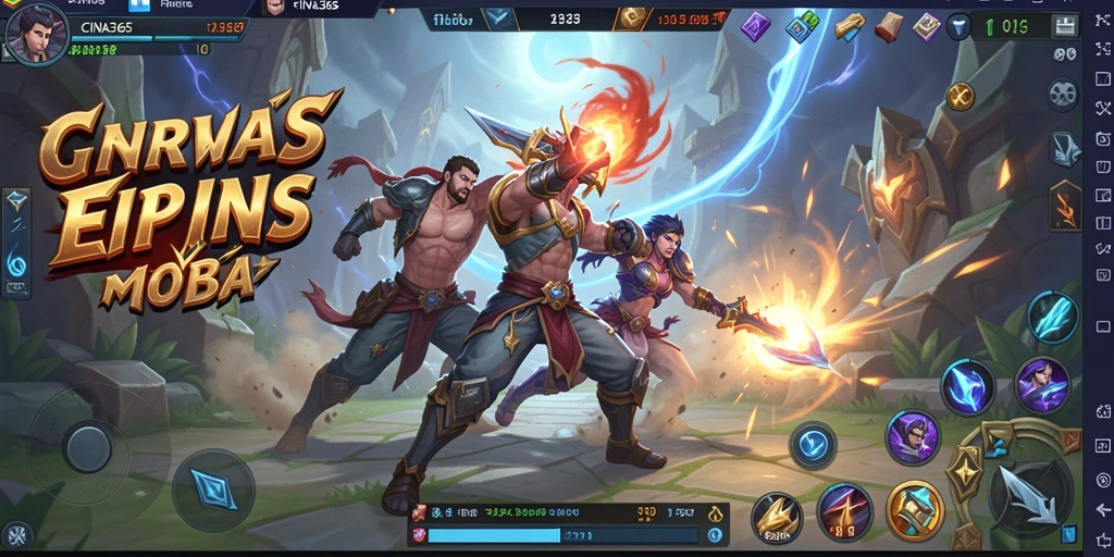 Tangkapan layar gameplay CINA365 yang intens saat pertempuran.