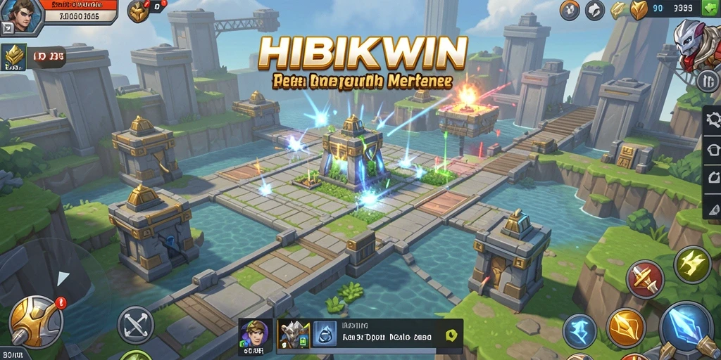 Menampilkan gameplay seru dan strategi dalam Tower Defense.