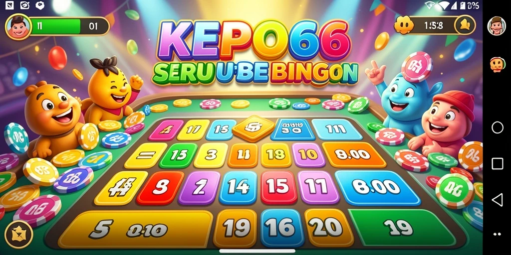 Tampilan screenshot KEPO66 menampilkan gameplay menarik Bingo.