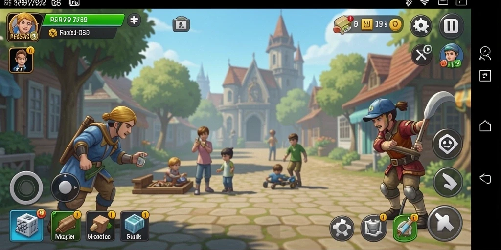 Tampilan gameplay menegangkan dalam RP6789 yang memikat hati.