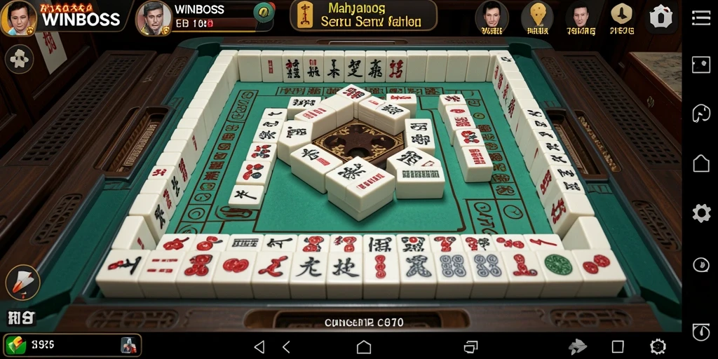 Screenshot gameplay <strong>WINBOSS</strong> yang menunjukkan keseruan permainan Mahjong.